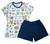Conjunto Pijama Infantil Menina Fazenda Azul Marinho- Kappes