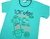 Blusa Manga Curta Infantil Verde Tamanho 8 - Turminha e Cia - comprar online