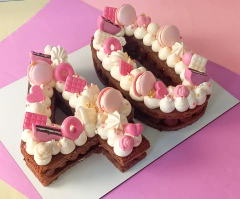 Tortas Decoradas: Numbers/Letter