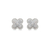 Brinco flor/trevo trabalhado - comprar online