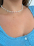 Choker gotas cristais na internet