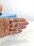 Colar gota cristal e pedrinhas - Azevedo Acessórios