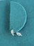 Brinco argola click gota cravejada - comprar online