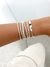 Pulseira personalizada plaquinha “olhar” na internet