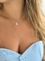 Colar bolinhas e gota cristal - comprar online