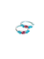 Brinco argola pedraria color - comprar online