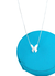 Colar borboleta origami na internet