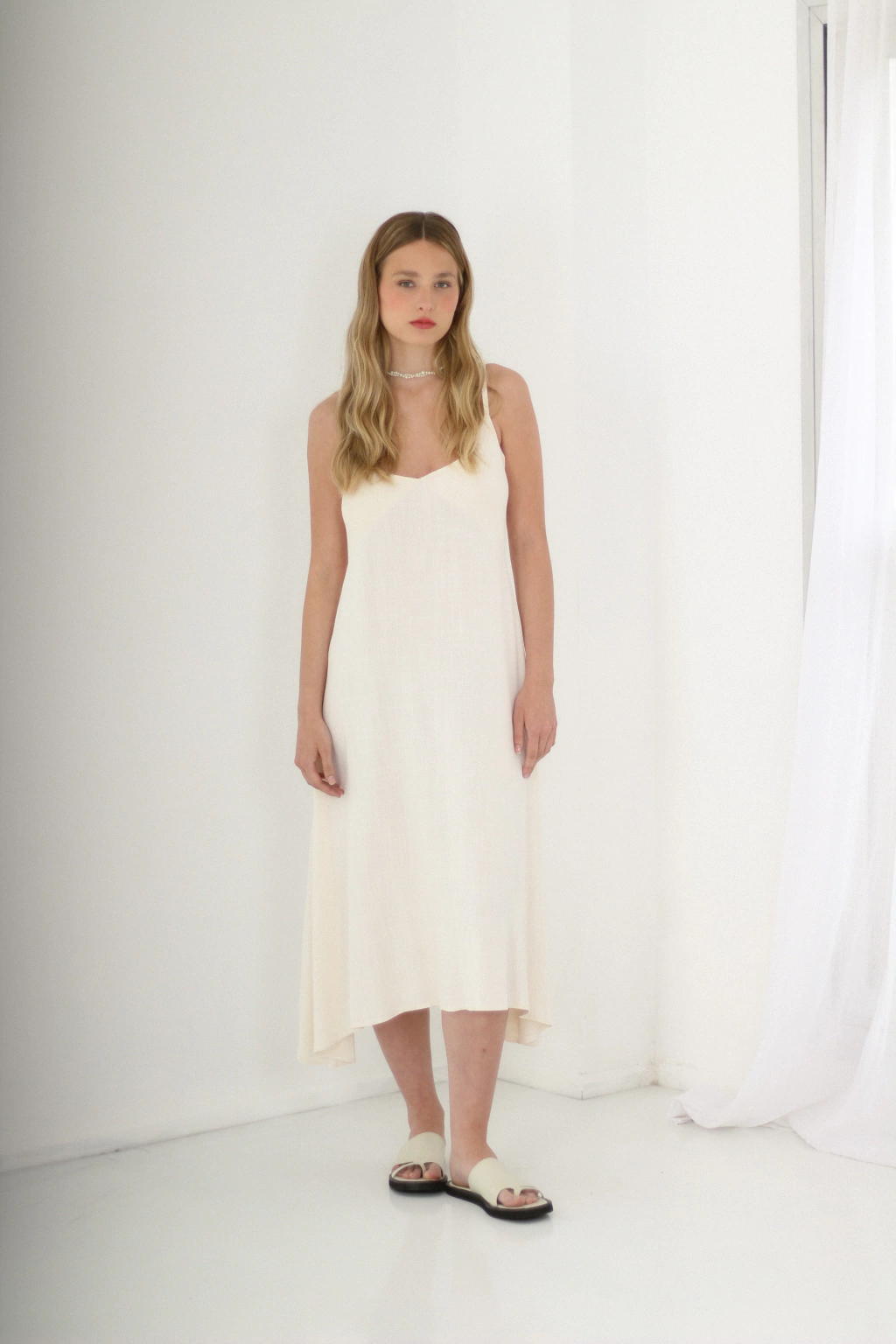 Vestido Playa SS25 Crema