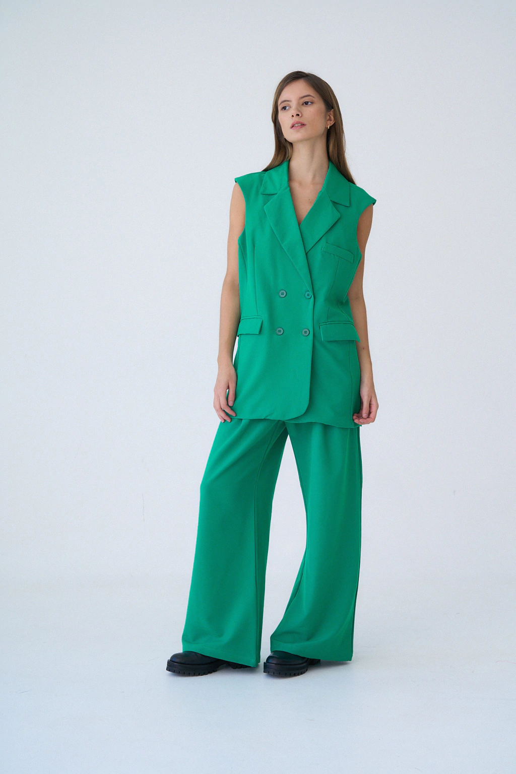 Pantalón Plegado FW24 Verde