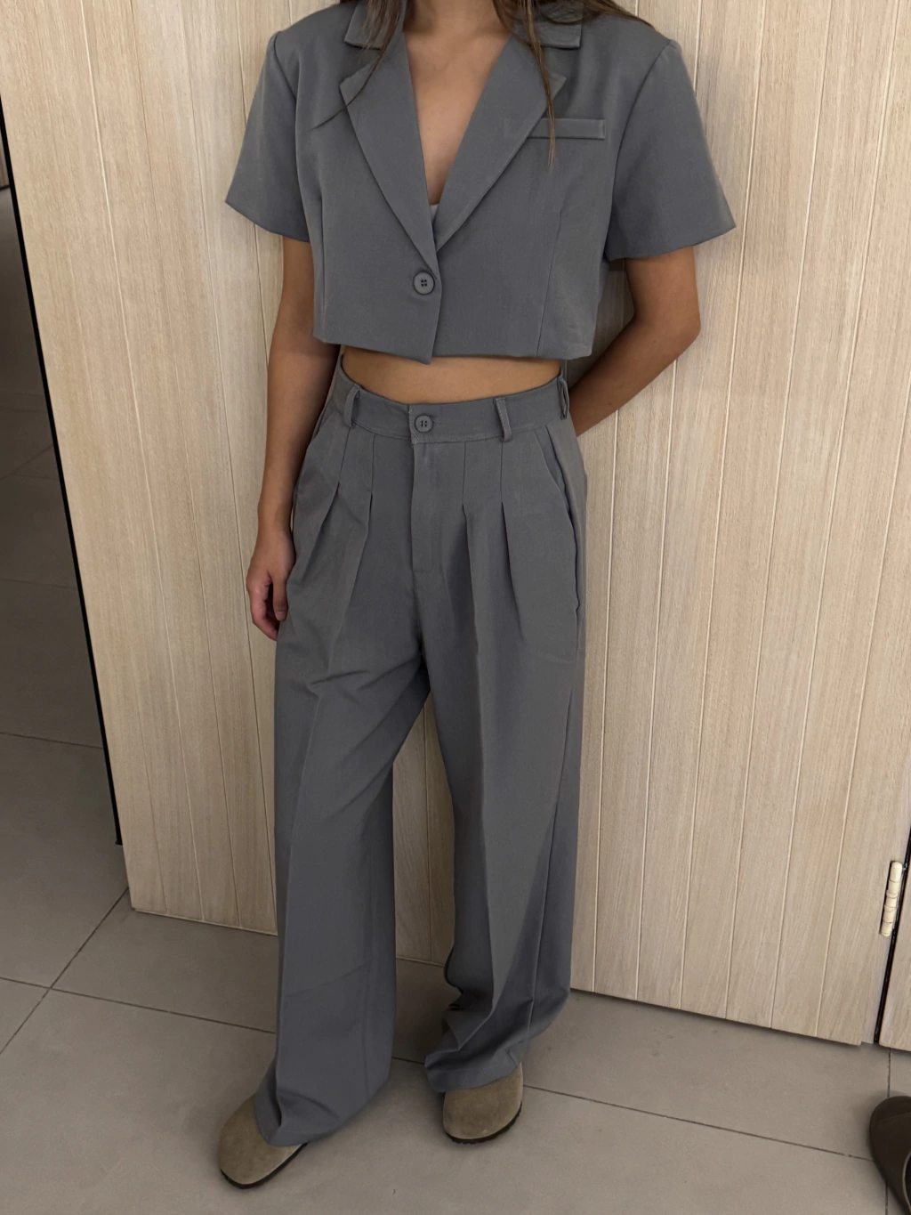 FW25 Pantalón Lily Gris (AW25CO05-MQ)