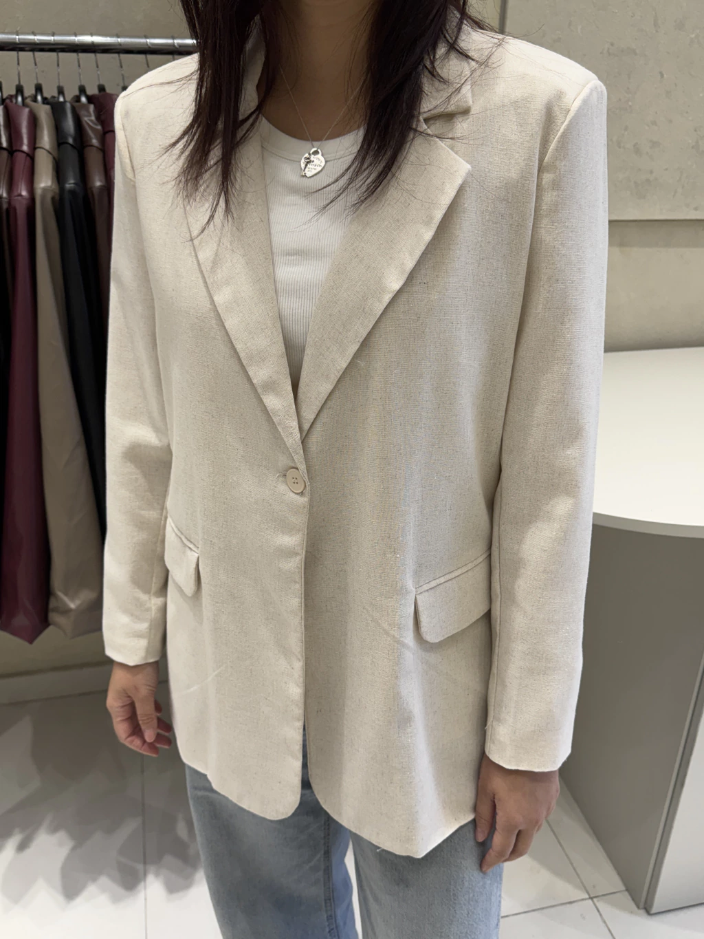 Blazer Cry SS24 Lino Linen