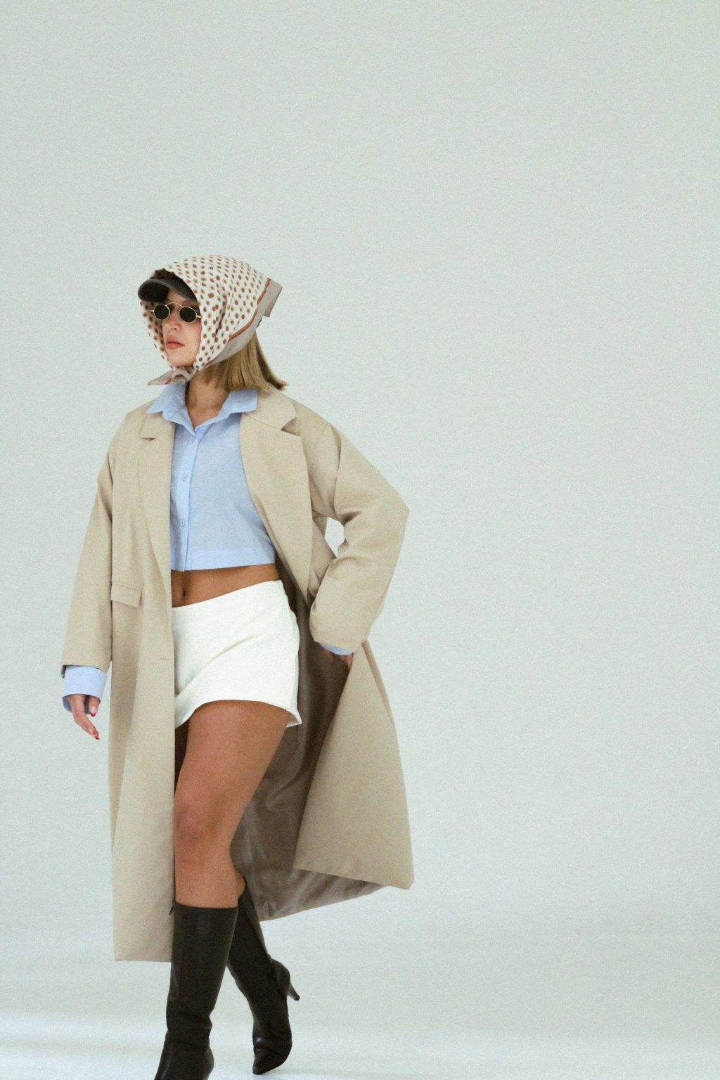 Skort Mini FW24 Blanco