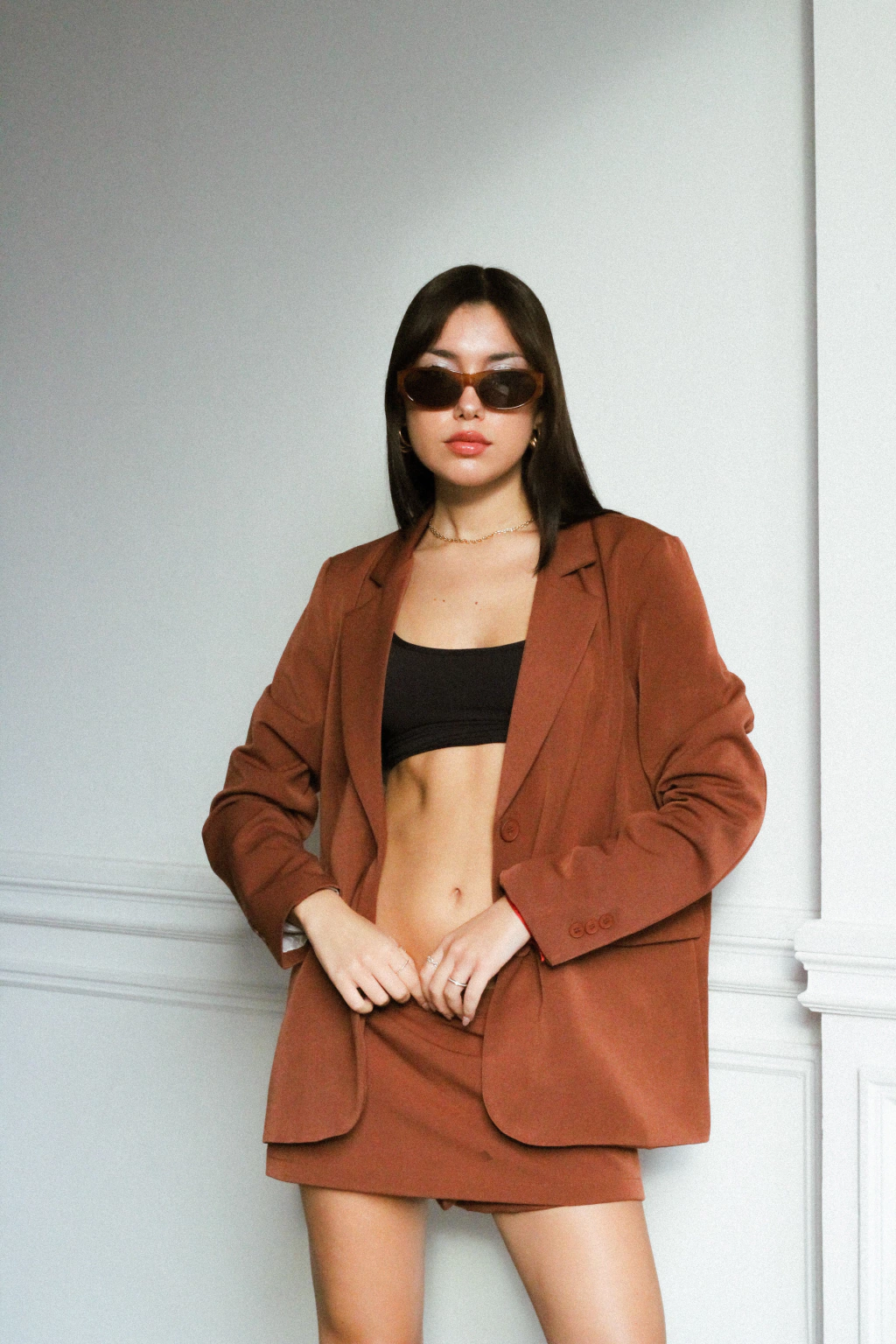 Blazer Tokyo FW24 Marrón