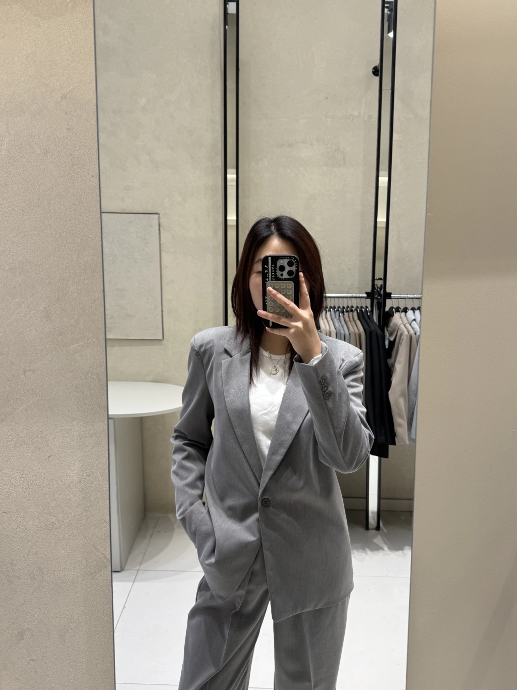 FW25 Blazer Camelia Gris (AW25CO49-2-MM)