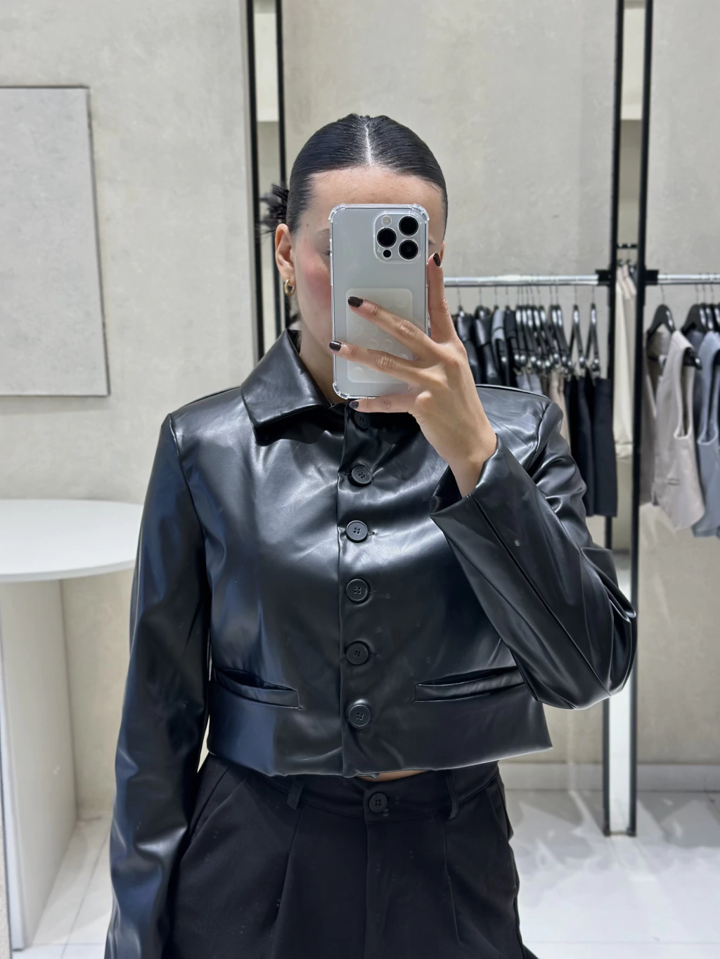 FW25 Jacket Slide Negro (AW25CO18)