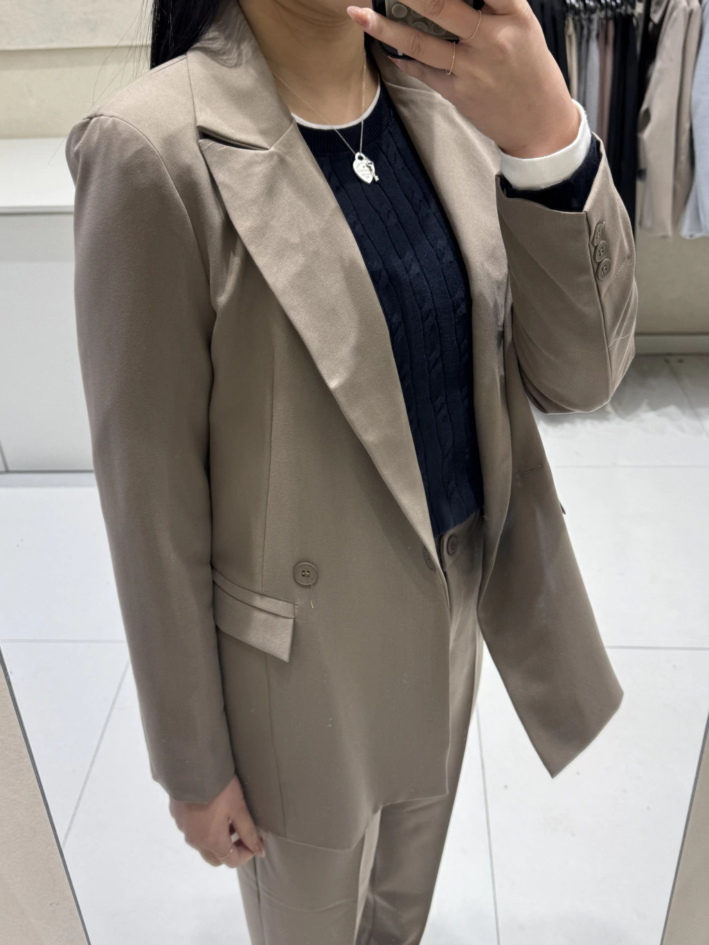 FW25 Blazer Spencer Beige (AW25CO47-A)