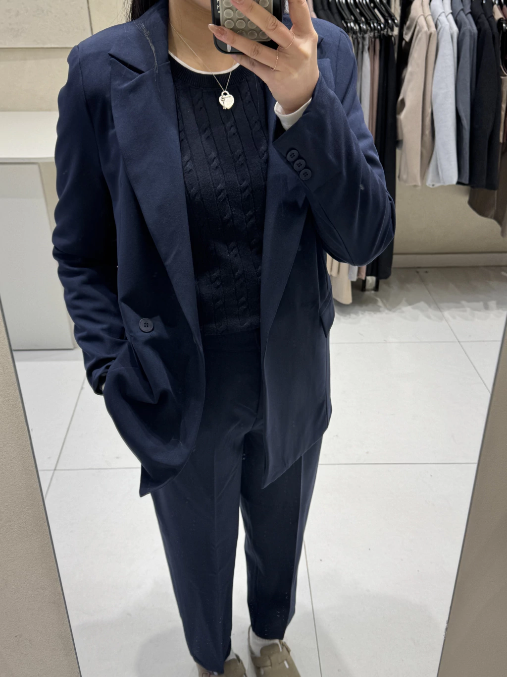 FW25 Blazer Spencer Azul (AW25CO47-A)