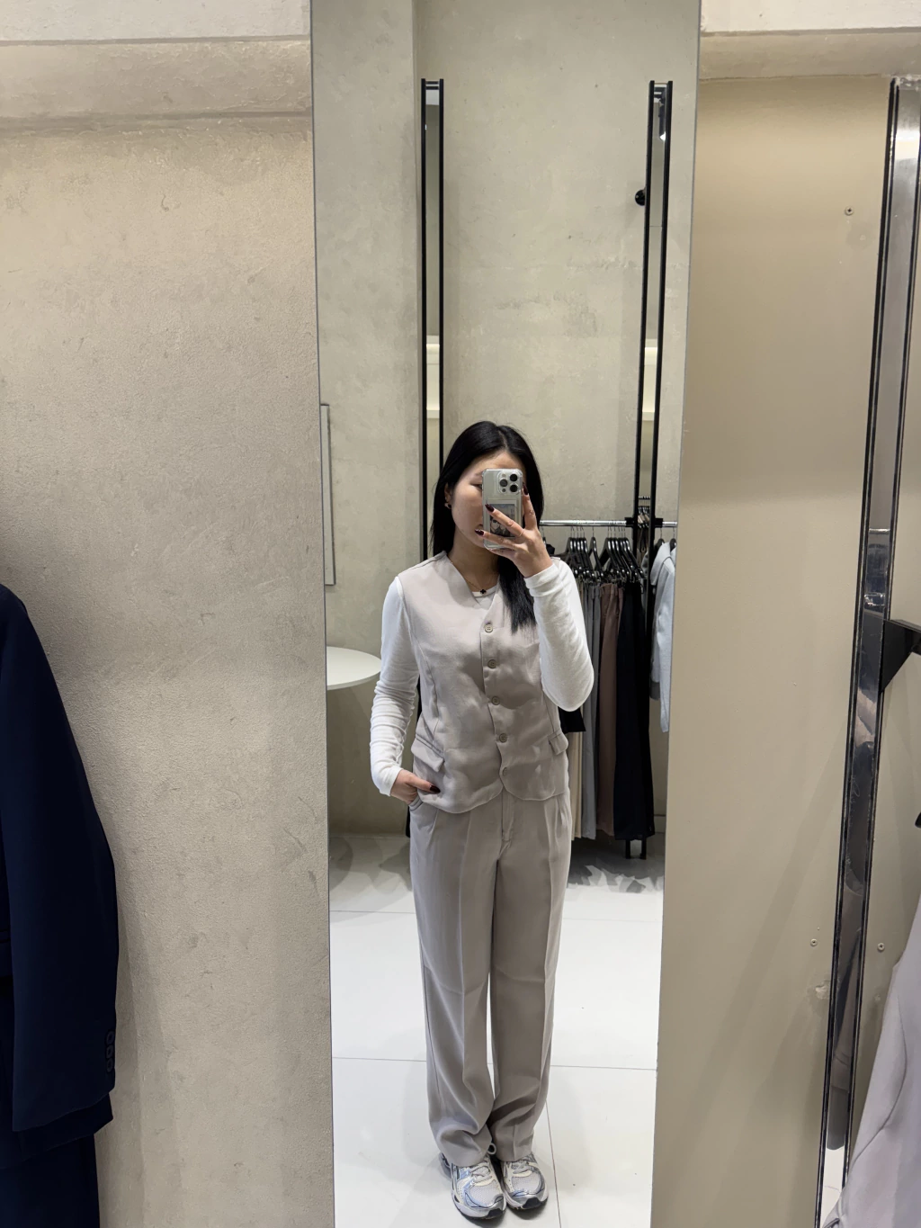 FW25 Chaleco Trish Beige (AW25CO50-1-L)