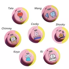 Espelho e Pente portátil BT21 (Importado ✈️) - SEM TAXA na internet