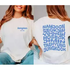 Camiseta Bangtan BTS - (ESTOQUE BRASIL)