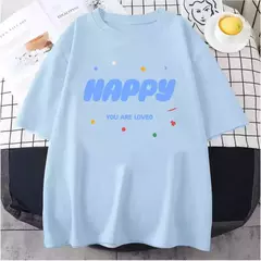 Camiseta JIN BTS - Happy Seok Jin You Are Loved - (ESTOQUE BRASIL) - KPOP BRAZIL  STORE
