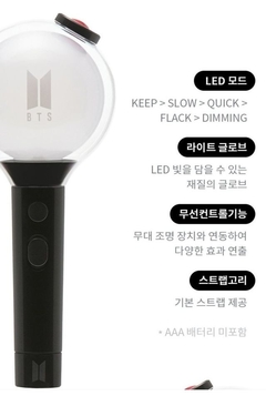 LIGHTSTICK BTS MAP OF THE SOUL- OFICIAL. (Importado ✈️) - SEM TAXA - KPOP BRAZIL  STORE