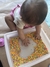 Bandeja Sensorial Sagu Colorido para bebês - loja online