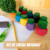 Kit Tintas Naturais 10 cores + 3 Telas para Pintura - Amantes da Educação - Brinquedos Montessori, Waldorf, Pikler e Reggio Emilia