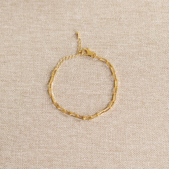 Pulseira Elo Cartier Banhada à Ouro 18k - comprar online