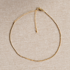 Choker Chapinha Banhada à Ouro 18k - loja online