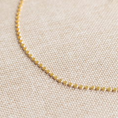 Choker Chapinha Banhada à Ouro 18k - comprar online