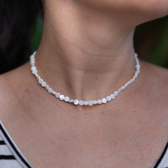 Choker Jasmim - Madrepérola
