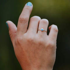 Anel Lagoon Prata 925 na internet