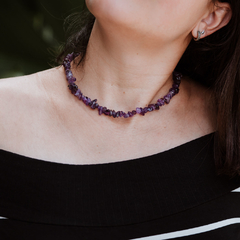 Choker Ametista - loja online