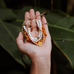 Mix Sunflower - Ei, Guapa! | Pulseiras, chokers, tornozeleiras e acessórios