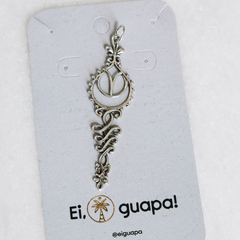 Pingente Unalome Boho Prata 925 - comprar online