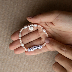 Pulseira Calma Pérola - Ei, Guapa! | Pulseiras, chokers, tornozeleiras e acessórios