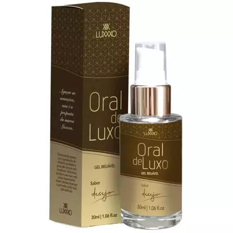 ORAL DE LUXO Sabor Marula - Desejo - LUXXXO Cosmetics