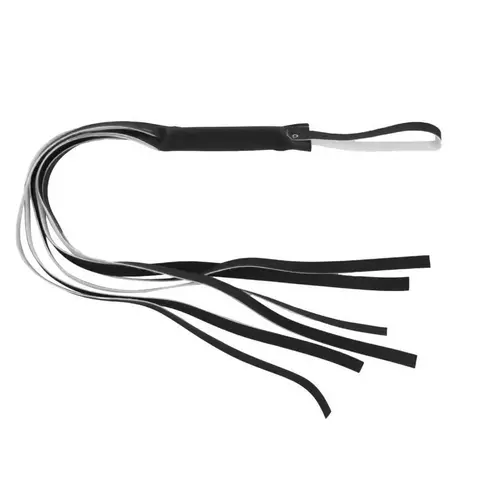 Chicote 6 Tiras 80Cm PRETO Brasil Fetiche