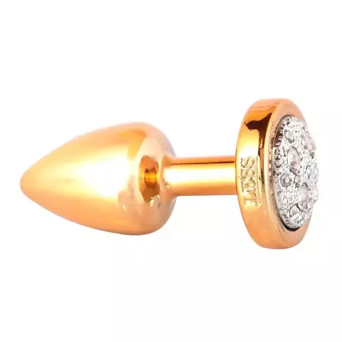 PLUG P Dourado pedra Onix LESS