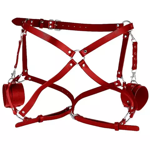 Algema de pulso com Cinta VERMELHO