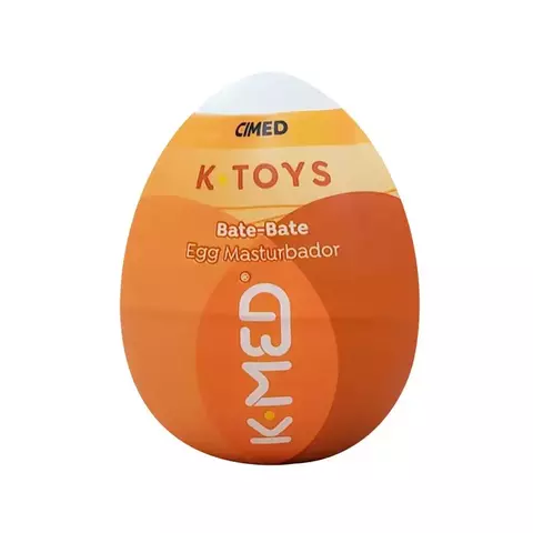 K-TOYS CIMED BATE-BATE EGG MASTURBADOR LARANJA