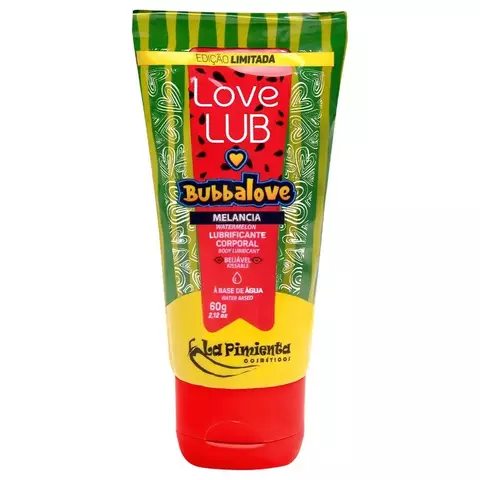 Lubrificante Love Lub Bubbalove Melancia 60G La Pimienta