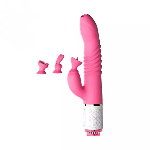 Dibe Sex Massager Vibrador Ponto G com 7 Modos de Vibração e 3 Modos de Estimulação Clitoriana Vipmi