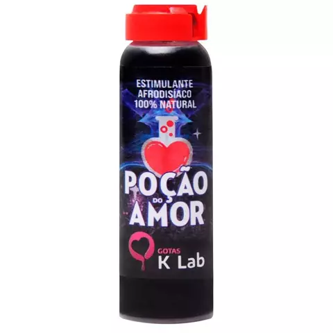 POÇÃO DO AMOR ESTIMULANTE AFRODISÍACO NATURAL 10ML K-LAB