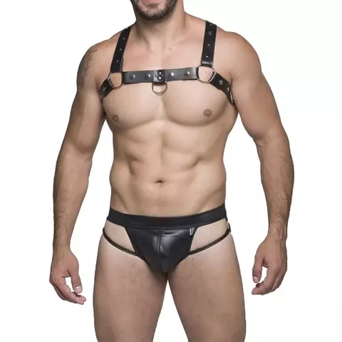 JOCK COURO ABERTO COM ARGOLAS