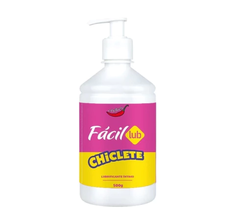 GEL LUBRIFICANTE FACIL LUB 500G - CHILLIES SABOR CHICLETE