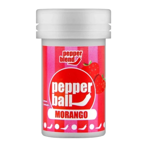 PEPPER BALL BOLINHA COMESTÍVEL PEPPER BLEND - MORANGO