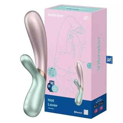 SATISFYER Hot Lover - Verde com Rosa Claro