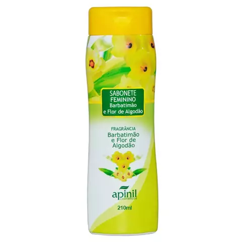 Sabonete Íntimo Barbatimão e Flor de Algodão 200ml